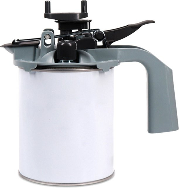 Mixing Mate Farbdosen-Deckel mit Messfrei-Griff in Grau für 1L und 4L Farbmischgerät und Rührer - Bild 1
