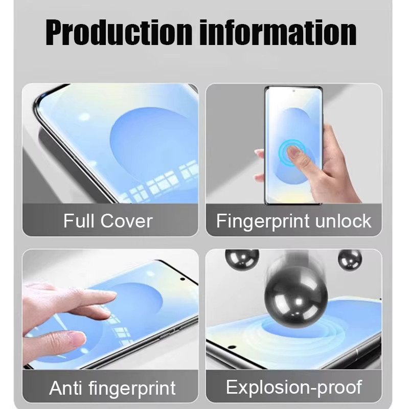 3 Stück Displayschutzfolie aus gehärtetem Glas für Samsung Galaxy S26 S25 S24 Ultra S23 S22 Plus S21 FE in Transparent - Bild 2
