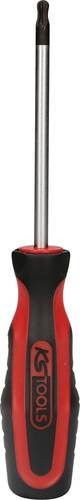 KS Tools ERGOTORQUEplus Torx-Schraubendreher TX T30 mit Kugelkopf in Rot aus Edelstahl - Bild 1