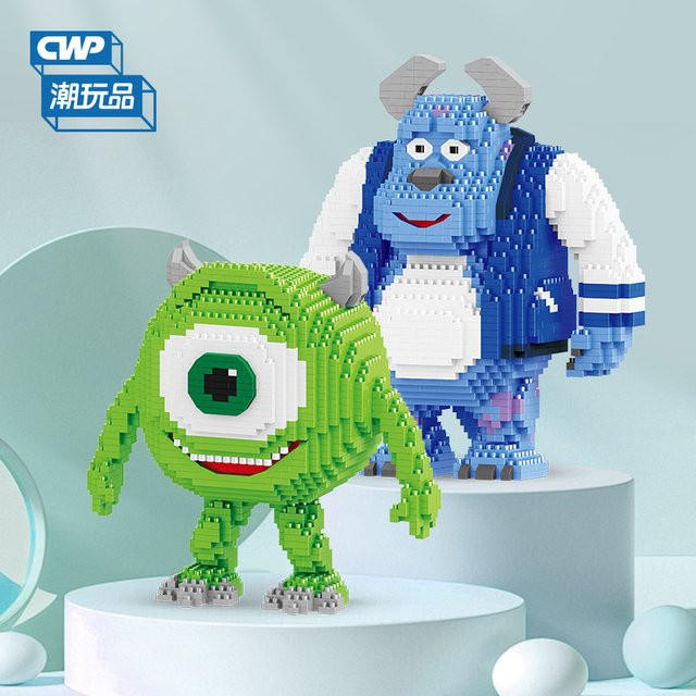 Disney Monster University Micro Bausteine James Mike Modell, Figur - Bild 1
