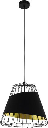 Eglo Pendelleuchte Austell 1-flammig schwarz aus Stahl B: 36 cm, T: 37,3 cm, H: 36,9 cm - Bild 1