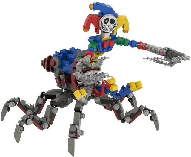 NovaGlade Poppy Playtime Clown Spinne Bausteine Set - Bild 1