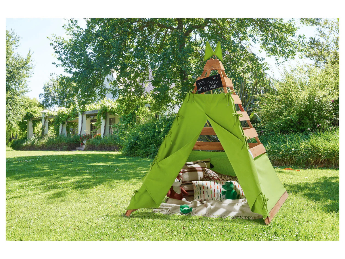 PLAYTIVE Spielzelt Tipi aus Echtholz - Bild 2