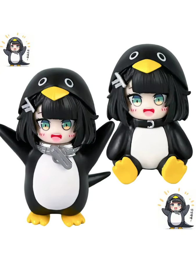 Bandai Anime Gugu Gaga Little Penguin Administrator, Modellfigur, Einzelfigur, Bunt / Mehrfarbig - Bild 4