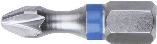 KS Tools Kreuzschlitz-Bit PZ 1 mit 1/4 Zoll Antrieb (6,3 mm) in Silber - Bild 1