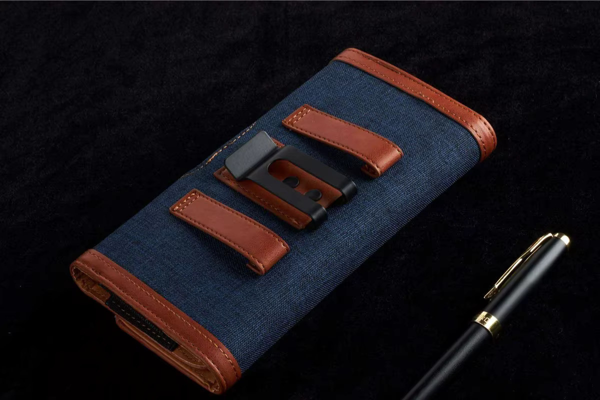 Universal Handy Tasche FaLi Qisubao Holster für Samsung Galaxy S26 Ultra S25 Ultra S25FE S24 Ultra A56 A36 A26 und iPhone in Schwarz oder Blau - Bild 4