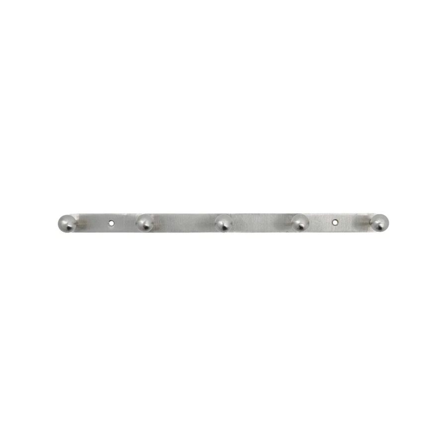 House Doctor Hakenregal Ball in Silber aus Metall, B/H/T: 35 x 2 x 5 cm - Bild 1
