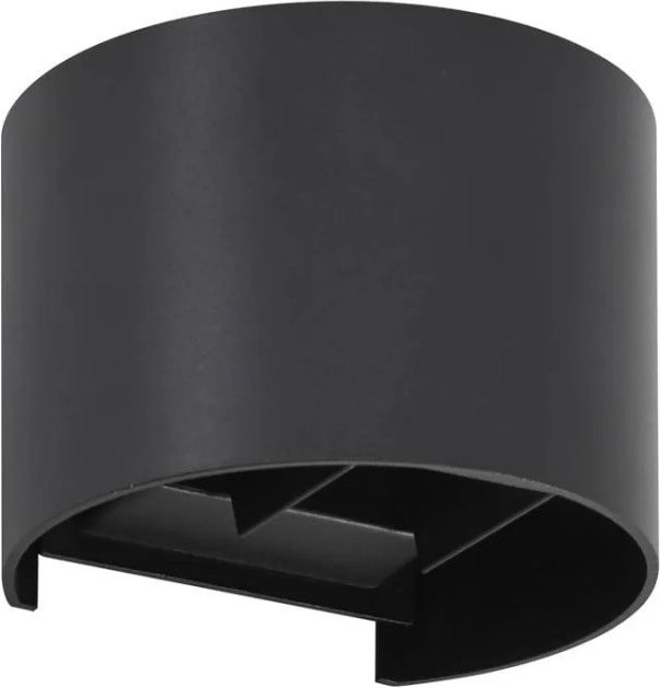 Lindby LED Außenwandleuchte Nivar in Schwarz aus Metall, moderne 1-flammige Up-Down Wandlampe für Garten und Haus, IP54 spritzwassergeschützt - Bild 1