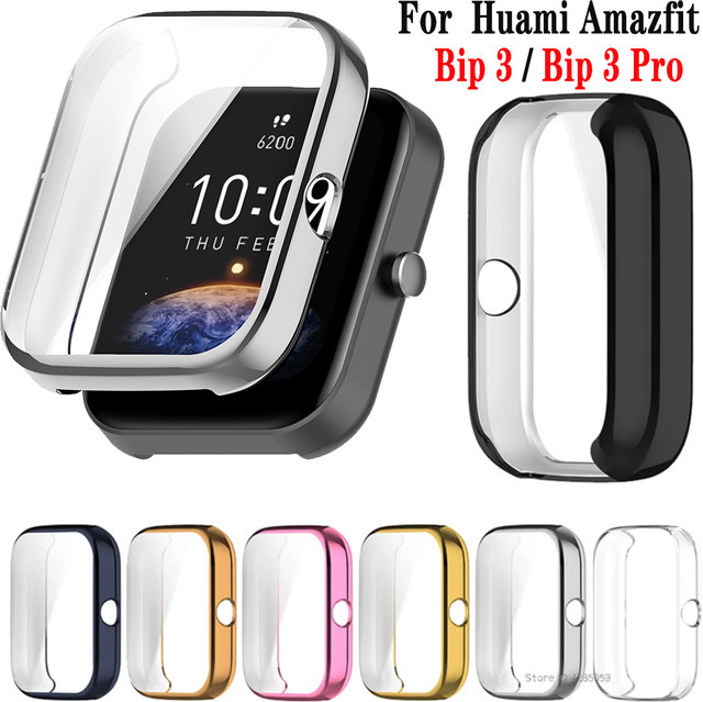 Huami Amazfit Bip 3 Pro Schutzhülle, Kunststoff, Schwarz, Unisex - Bild 1