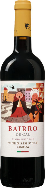 Ravasqueira Vinhos, S.A. Bairro de Cal Rotwein Alicante Bouschet/Syrah/Tinta Roriz/Touriga Nacional 0,75 l - Bild 1