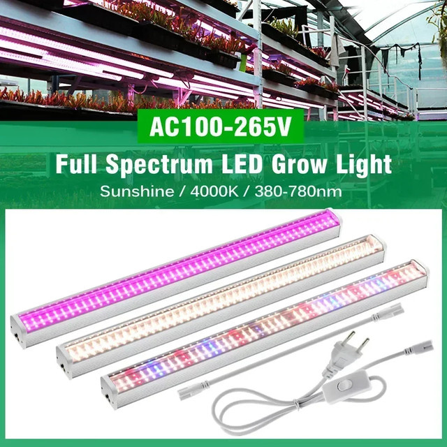 IWP Vollspektrum-LED-Wachstumslicht Sunshine 4000K 780NM Pflanzenwachstumslampe für Zimmerpflanzen und Sämlinge, Länge: 50 cm - Bild 1