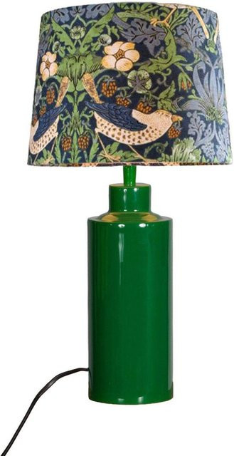 PR Home Solo Tischleuchte in Grün aus Keramik und Stoff, B/T/H: 25 x 46 x 46 cm - Bild 1