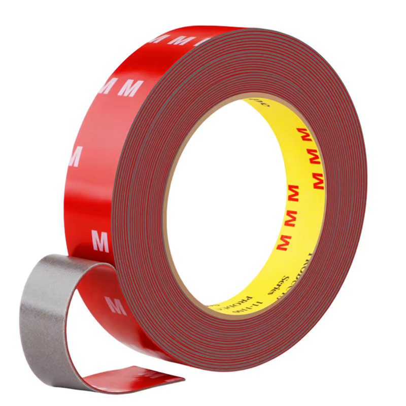 Doppelseitiges Acrylschaum-Klebeband in Rot, 300 cm, wasserdicht und hochtemperaturbeständig für die Autodekoration - Bild 4