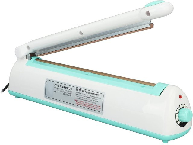 Aimo Handdruck Impulswärmesiegelgerät mit LED-Anzeige, 280W manuelle Heißsiegelmaschine für Plastiktüten, 220V, CN-Stecker - Bild 1