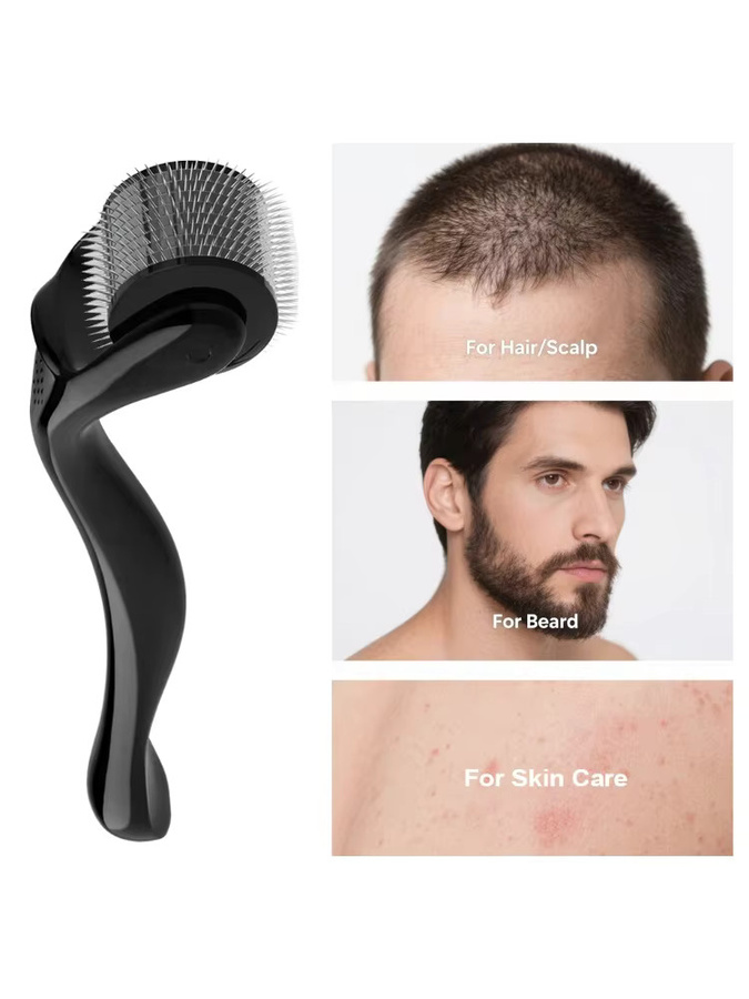 Raiuleko Derma Roller, Titan 540 Mikronadeln, Unisex, Gesicht und Haare - Bild 4