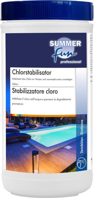 Summer Fun Premium Chlor Stabilisator Granulat 1 kg - Bild 1
