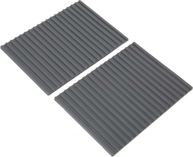 Uhrenreparaturmatte Gummi, rutschfest, grau, 2 Stück - Bild 1