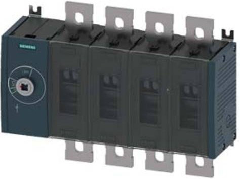 Siemens Lasttrennschalter 4polig 500A 8 Schließer 8 Öffner 690 V/AC grau 3KD44400QE100 - Bild 1