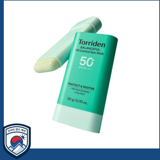 Torriden Balanceful Cica Oil Control Sonnenschutz-Stick, 20 g, LSF 50+ - Bild 1