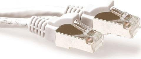 ACT Cat6a SFTP Patchkabel LSZH Snagless mit RJ45-Steckern, Weiß, 20 m - Bild 1
