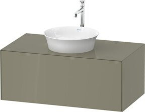 Duravit Waschtischunterschrank White Tulip Wandhängend, Farbe: White, B: 100 cm, T: 55 cm, H: 40,8 cm - Bild 1