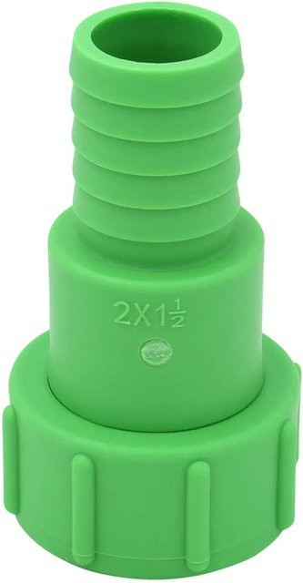 IBC Adapter S60x6 IG auf 1,5 Zoll Schlauchtülle mit Verdrehschutz - Bild 1