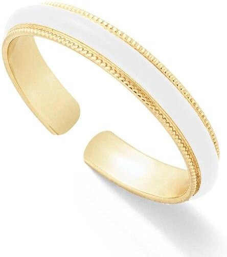 Fingerring, Schwarz, Gold, Unisex, Verstellbar - Bild 1