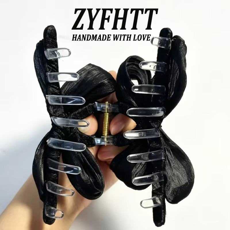 ZYFHTT Haarklammer Netz-Haarspange für Damen - Bild 2