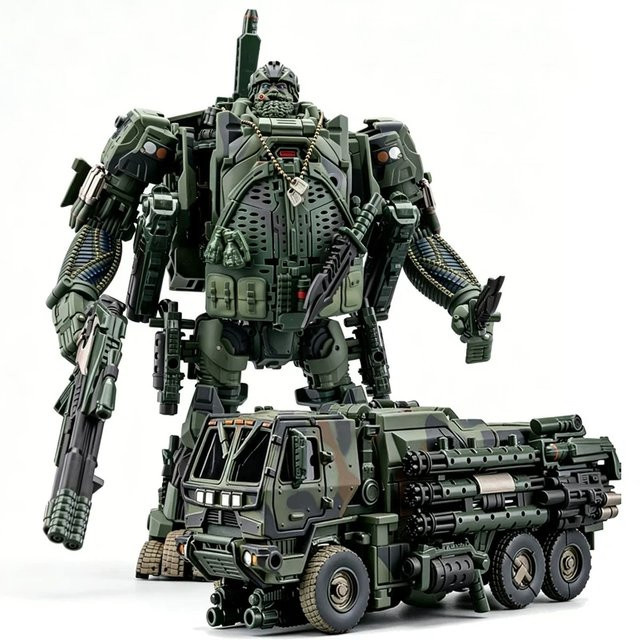 Hasbro M02 Hound, Transformierbarer Roboter, Actionfigur, 18cm, ab 14 Jahren - Bild 1