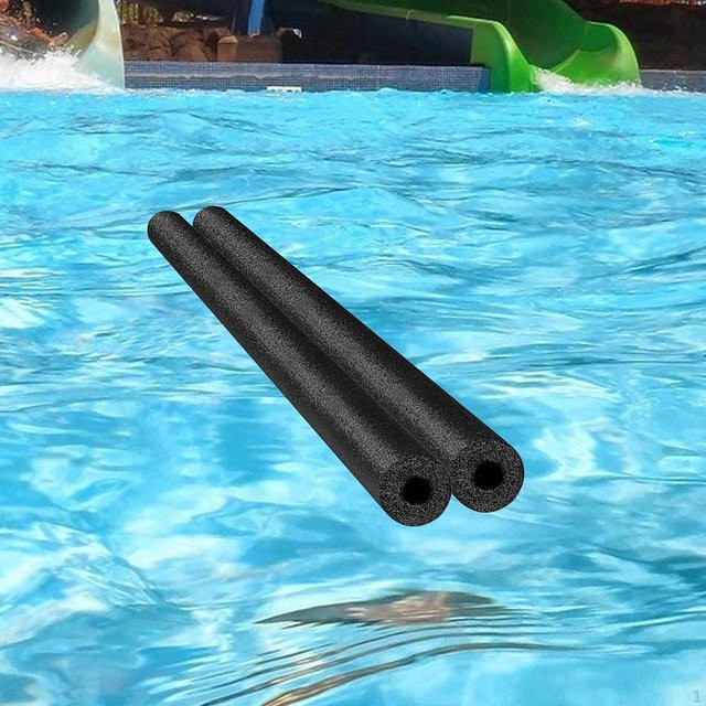 SunshineTek Poolnudel aus Schaumstoff in Schwarz für Wassertraining und Familienaktivitäten im Sommer - Bild 1