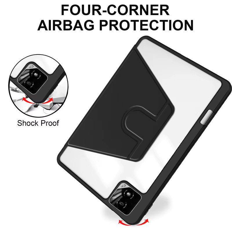 Huawei Honor Pad GT Pro 12,5 Zoll Schutzhülle mit 360 Grad Rotation und Stifthalter in Acryl-Ausführung Modell CHG-W60 - Bild 5