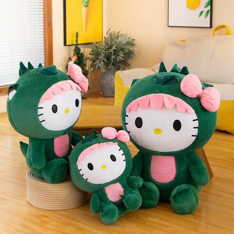 Bai Fen Bai dolls and toys Dinosaurier Katze Puppe Plüschtier 35 cm - Bild 2