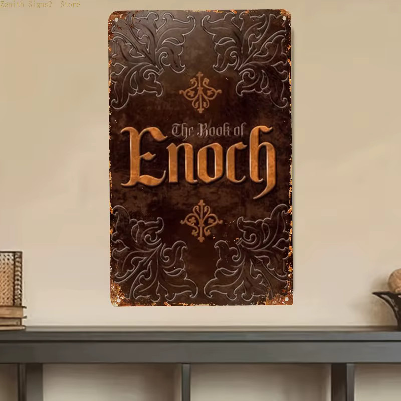 Potdemiel Wanddekoration aus Metall im Vintage-Stil mit floralem und geometrischem Muster, Rechteckig, B/H: 30 x 30 cm - Bild 5