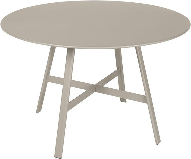 Fermob So O Tisch in Beige aus pulverbeschichtetem Aluminium für den Garten - Bild 1