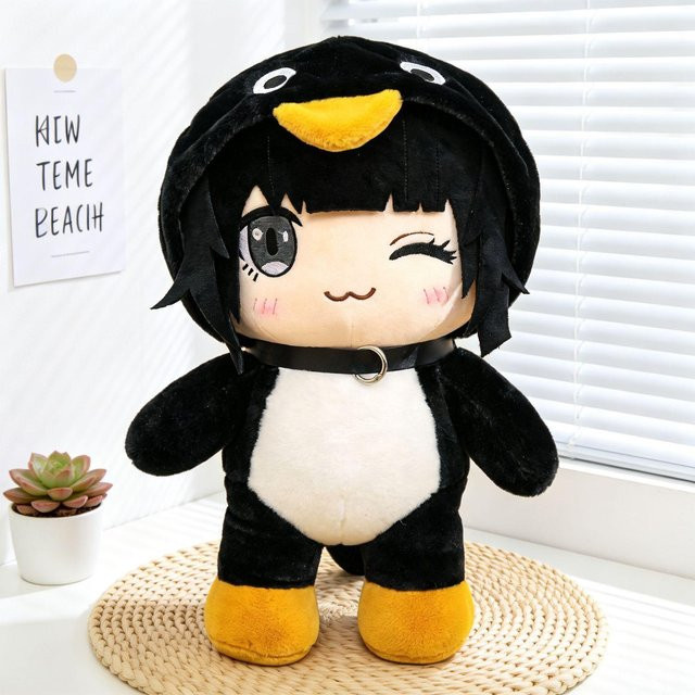Arknights Pinguin Gugu Gaga, Plüschtier, 28cm, ab 14 Jahren - Bild 1