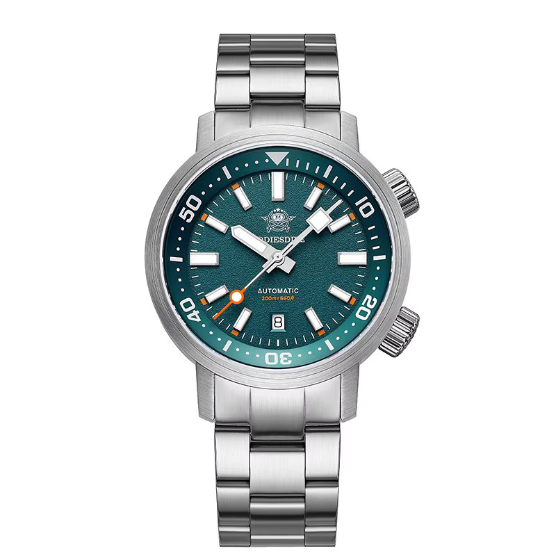 ADDIESDIVE Taucherarmbanduhr, Automatik, Edelstahl, Saphirglas, Herren - Bild 7