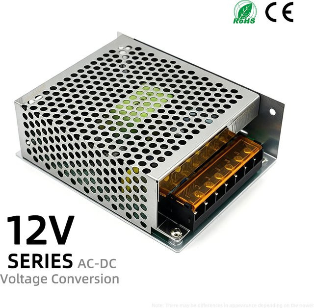 lebeisenf LED-Treiber Netzteil Konverter 12V AC-DC in Silber aus Metall - Bild 1