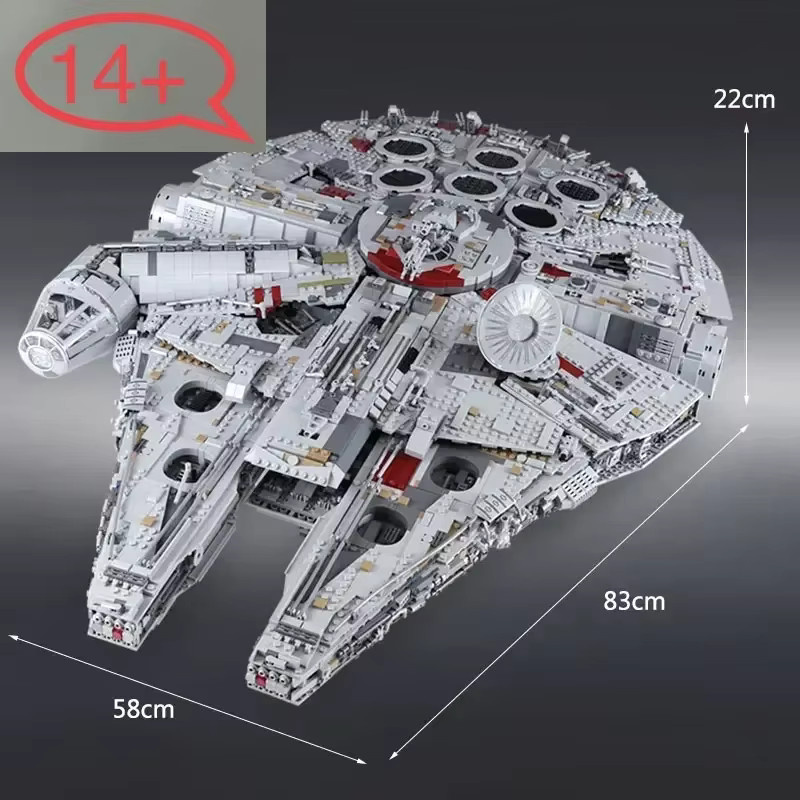 LEGO Star Wars Millennium Falcon Raumschiff, Bausteine, 7.541 Teile, ab 14 Jahren - Bild 3