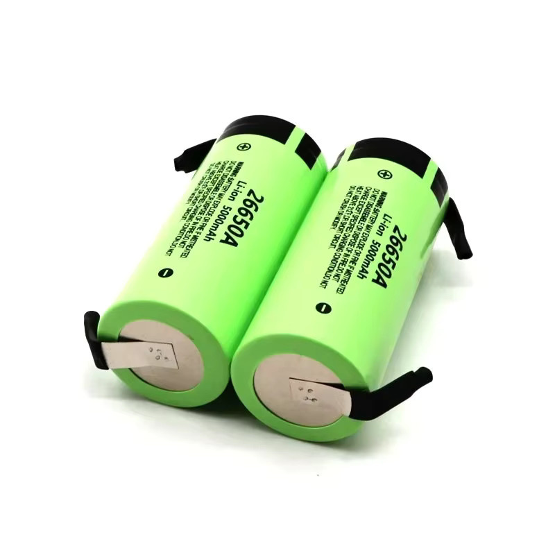 Panasonic 26650A Lithium-Ionen-Akku mit 5000 mAh und 3,7 V in Grün - Bild 2