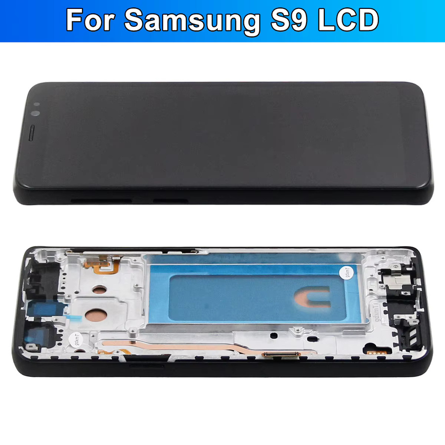 Samsung S9 G960 G9600 G960F LCD-Display mit Touchscreen-Digitizer-Baugruppe und Rahmen in Schwarz oder Grau - Bild 4