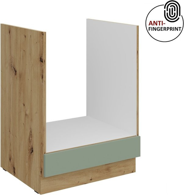 Küchen Herdschrank ARIA Aquamarin matt Anti Fingerprint Breite: 60 cm - Bild 1
