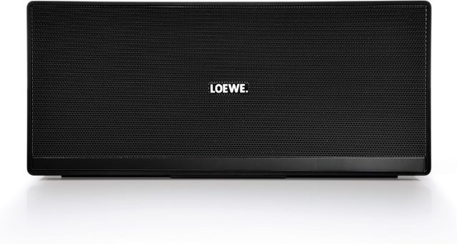 Loewe Speaker 2 Go Multimedia-Lautsprecher Bluetooth in Schwarz und Silber mit NFC, USB-A und 3,5 mm Klinke - Bild 1