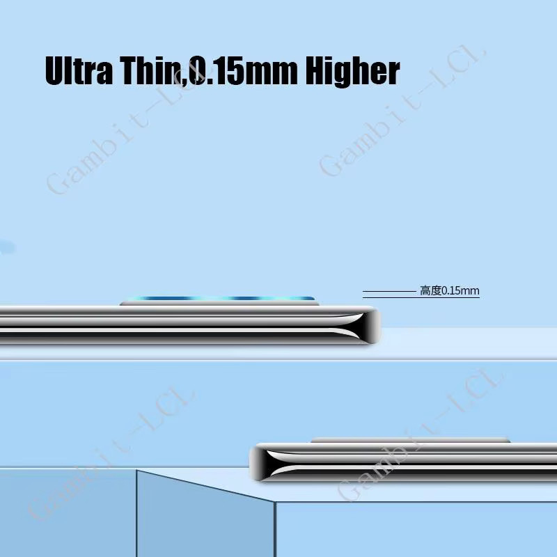 Xiaomi Kamera Objektiv Schutz Set aus gehärtetem Glas für POCO F8 Ultra, POCO F8 und Redmi K90 Pro Max, transparent - Bild 3
