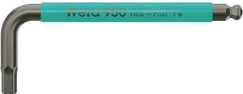 Wera 950 SPKS Winkelschraubendreher 1/4 Zoll Hex in Multicolour Turquoise - Bild 1