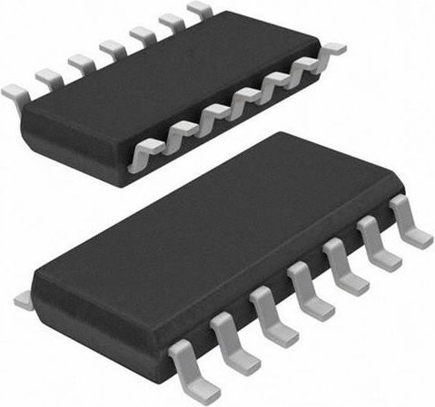 Nexperia 74HC74PW,118 Logik IC Dual Flip-Flop Setzen und Rücksetzen Differenzial TSSOP-14 in Schwarz - Bild 1