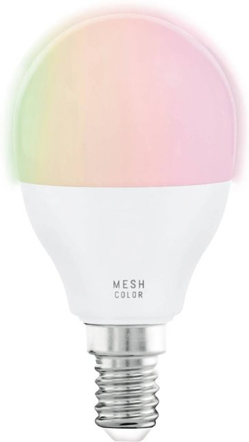 Eglo Zigbee LED-Leuchtmittel E14 RGBW Opal Weiß-Matt 4,9 W dimmbar - Bild 1