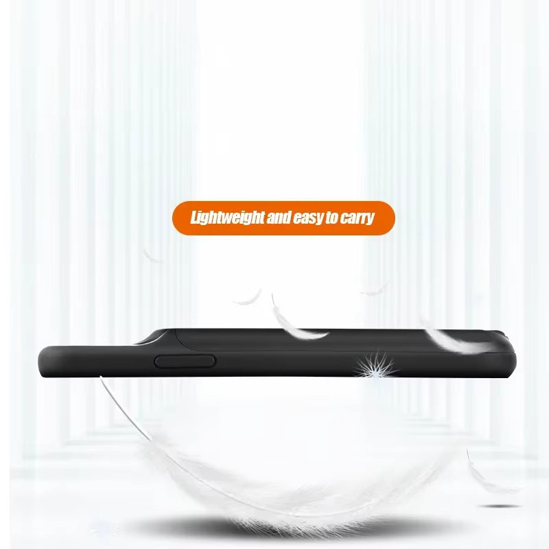 10000mAh Akku-Ladehülle für Apple iPhone 11 12 13 14 Pro Max sowie XR Xs Max 6 6S 7 8 Plus in Schwarz - Bild 4