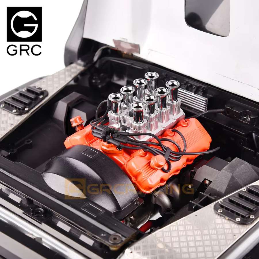 GRC Simulation V8 FST Motor Kühler Motor Lüfter, 1:10, Zubehör - Bild 2