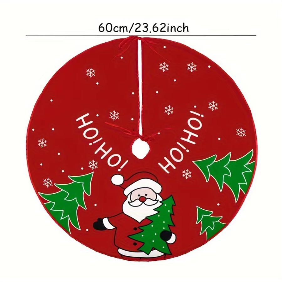 VIKAMA Cartoon Weihnachtsbaum-Kissen mit Weihnachtsmann-Design für deine Weihnachtsdekoration - Bild 2