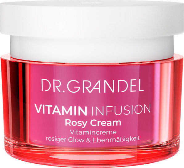 Dr. Grandel Rosy Cream Gesichtscreme mit Vitamin C und Retinol, Normale Haut - Bild 1